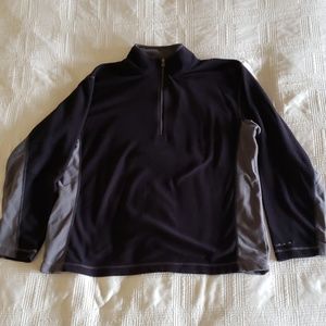 Men's Sportif Fleece zip neck pullover